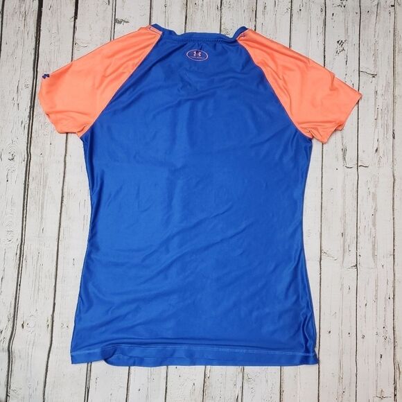 Under Armour Superman Blue and Orange Superwoman Shirt superman - Picture 2 of 4